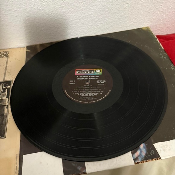 Richard Harris A Tramp Shining 1971 vinyl - Picture 6 of 8